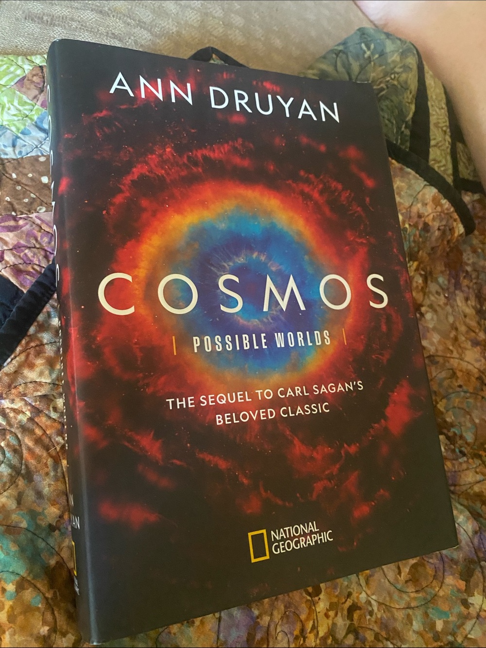 National Geographic Cosmos Possible Worlds Hardcover in Red, Blue, Orange